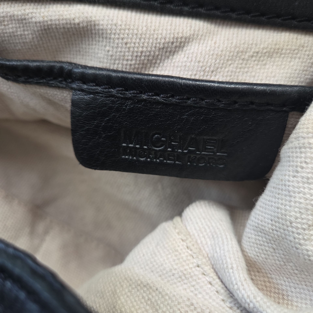 MICHAEL Michael Kors Black Leather Bag - Picture 5 of 5